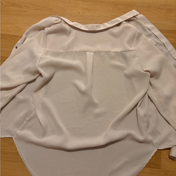 Dynamite Soft Pink Blouse - Picture 4 of 4